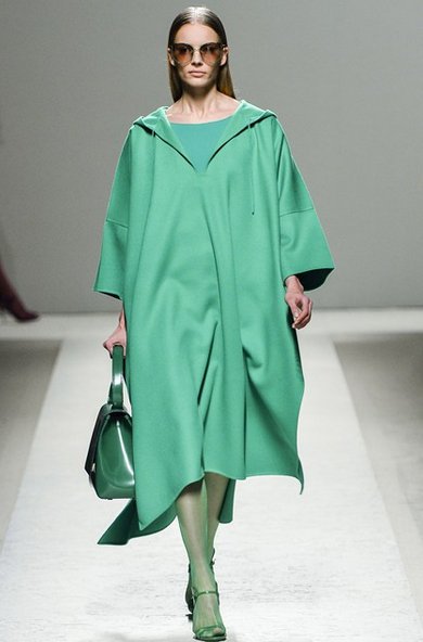 mantella maxi verde Max Mara p/e 2014