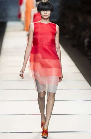 abito degradé Fendi p/e 14