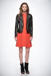 belstaff primavera estate 2014 vestito arancio