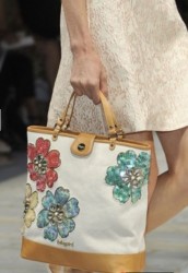 borse blugirl primavera estate 2014 shopper fiori