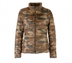 catalogo abbigliamento donna Geox autunno inverno 2013 2014 piumino camouflage