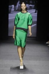 collezione elena miro forme primavera estate 2014 completo lucido verde