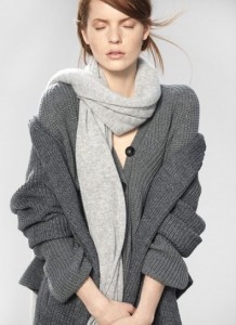 Cardigan grigio di Stefanel