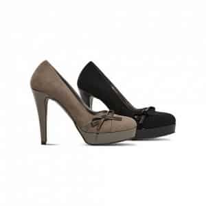 Decollete con fiocco in vernice, Pittarello Rosso autunno inverno 2013 2014