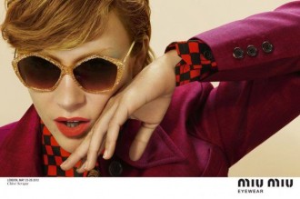 Glitter mania 2012-2013, occhiali da sole Miu miu glitter esagonali
