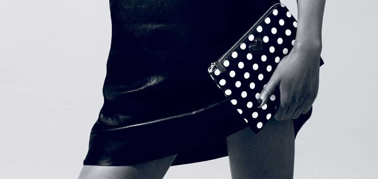pochette pois Katie Grand Hogan