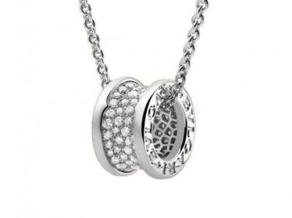 Pendente Bulgari B.zero1 Oro e Diamanti