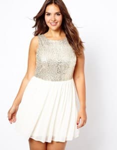 Vestito con paillettes, Asos