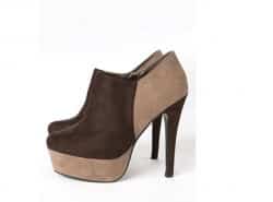two tone flat shoes