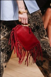 pochette frange Valentino p/e 2014
