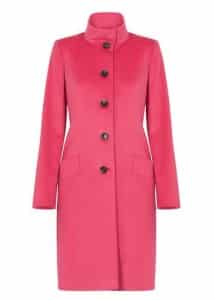 Cappotto Marella Gocce lana 379 euro lampone