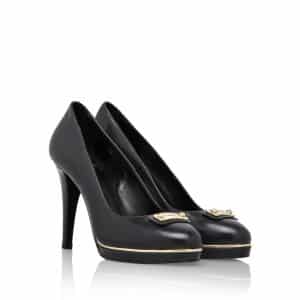 Decolleté con plateau piombo 235.00 euro