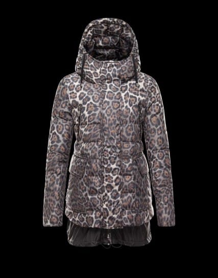 Piumino animalier di Moncler