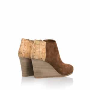 Zeppe scamosciate bruciato 198.00 euro