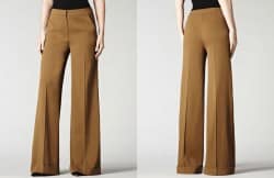 abbigliamento donna max mara autunno inverno 2013 2014 pantaloni svasati