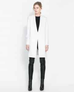 cappotto Zara 2013 2014 doppiopetto 79.95 euro