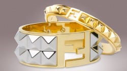 gioielli fendi lettere 2013 bracciale borchie