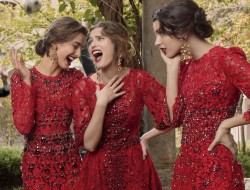 moda Dolce & Gabbana donna autunno inverno 2013 2014 perle