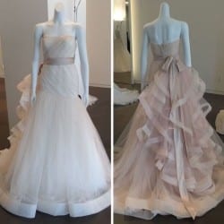 Bridal Vera Wang primavera 2014 strascico