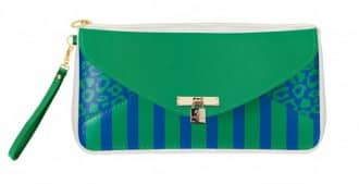 Clutch Audrey a righe Pomikaki