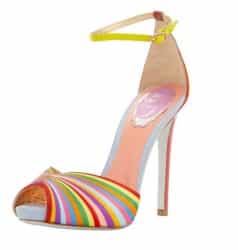 Rene Caovilla primavera estate 2014 sandalo multicolor