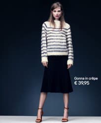 abbigliamento donna h&m pe 2014 gonna