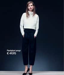 abbigliamento donna h&m pe 2014 pantaloni ampi