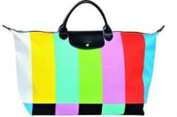 borsa Color Bar Jeremy Scott per Longchamp primavera estate 2014