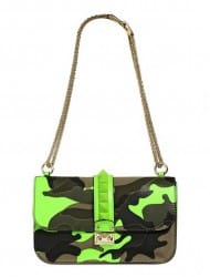 borse collezione primavera estate 2014 Valentino tracolla lock camouflage