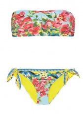 catalogo costumi Dolce & Gabbana 2014 bikini floreale