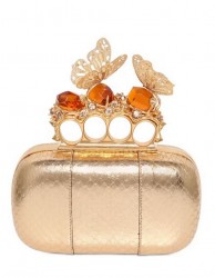collezione borse Alexander McQueen pe 2014 clutch