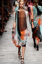 collezione missoni primavera estate 2014 abito frange