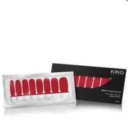kiko smalto adesivo rosso