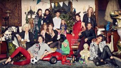 roma H&M vetrine natale