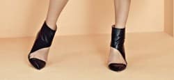 scarpe Elisabetta Franchi primavera estate 2014 tronchetti aperti