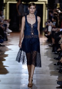  slipdress pizzo blu