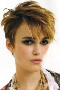 Capelli degrade sfumati con taglio corto