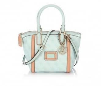 Handbag turchese Guess