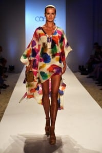 Moda mare PE 2014 abito fantasia Caffe Swimwear