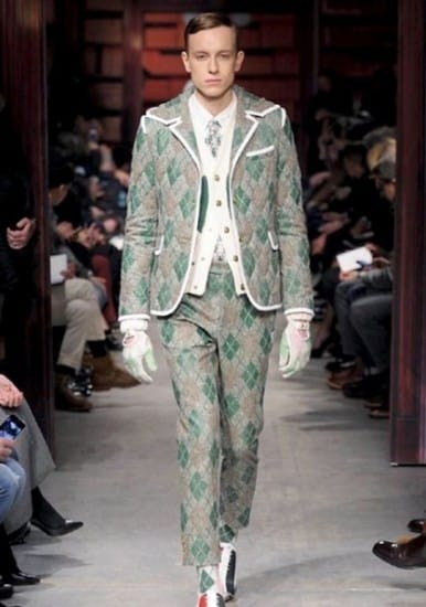 Sfilata Moncler uomo autunno inverno 2014 2015 verde