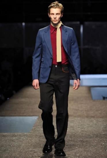 Sfilata Prada uomo autunno inverno 2014 2015 camicia