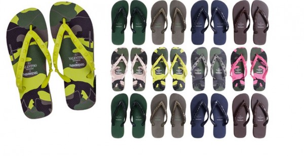 Valentino Havaianas 2014 chic easy