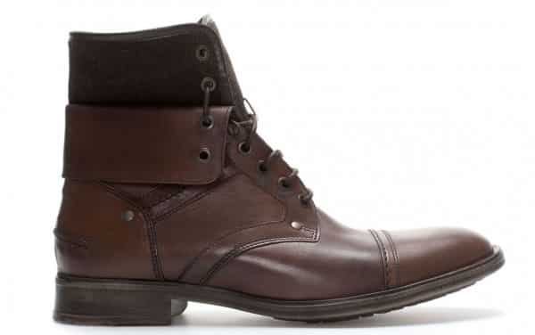 Zara scarpe uomo primavera estate 2014 stivale feltro