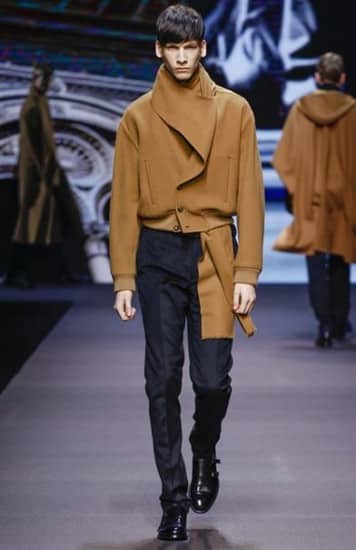 Zegna Uomo autunno inverno 2014 2015 giubbotto beige