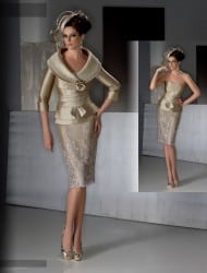 abiti mamma sposa Magazzini D'Amico 2014 oro