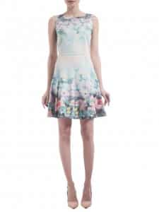  abito a fiori effetto neoprene 79.95 euro