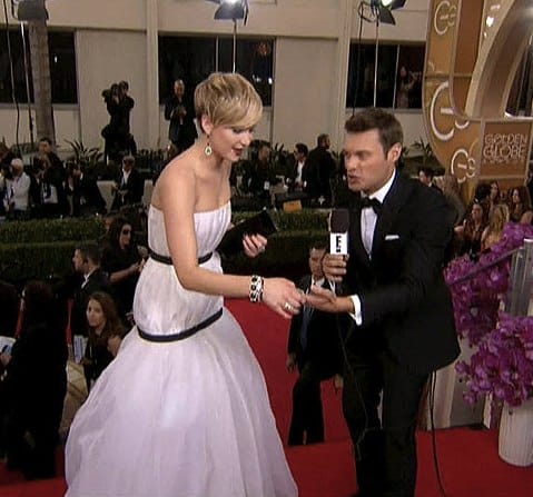 Jennifer Laurence Golden GLobe