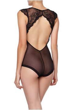 Body pizzo trasparente
