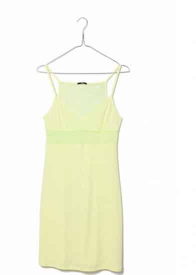 pigiami Tezenis primavera estate 2014 camicia da notte giallo