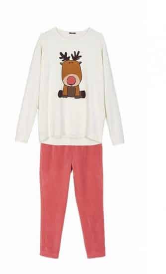 pigiami donna Tezenis inverno 2014 renna